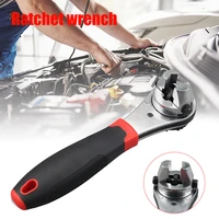 universal spanner adjustable 6 22mm ratchet wrench open end single head torque spanner for plumbing pipe car repairing hand tool