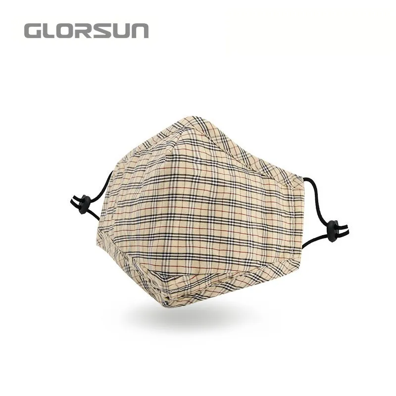 Customized washable cotton warm face mask - Цвет: 002BA002