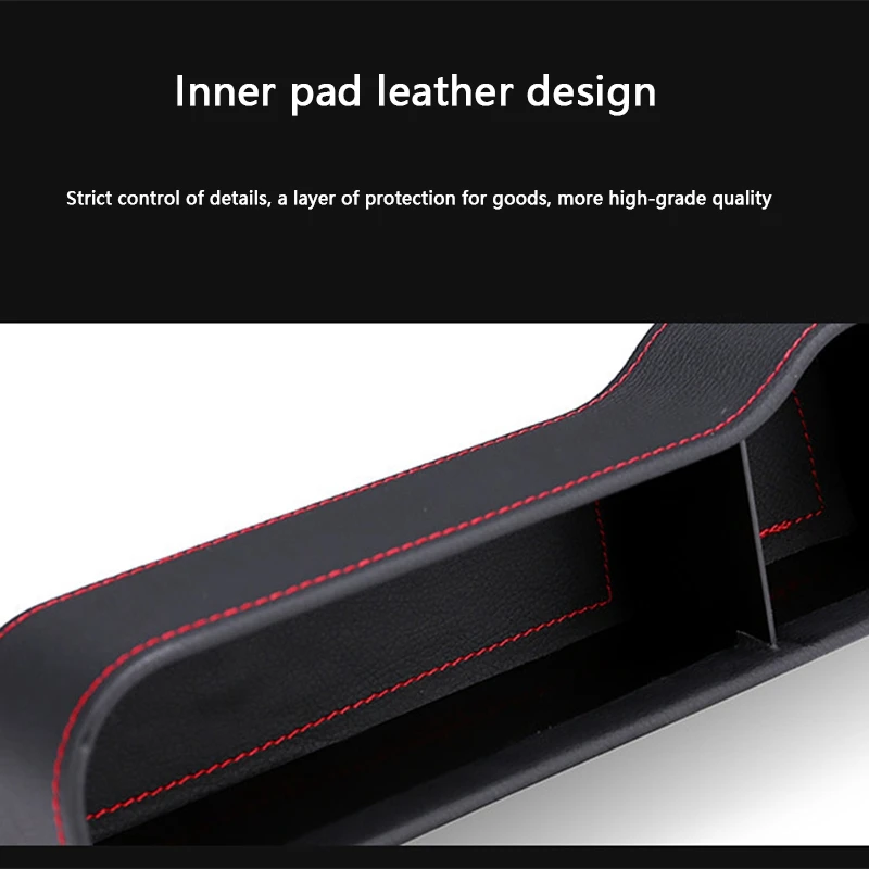 Новый консольный боковой карман органайзер для автомобильного сиденья из