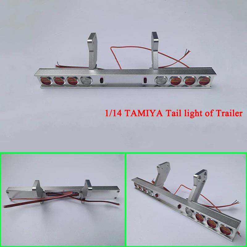 

Металлические светодиодные задние светильник прицепа кормовой лампа для 1/14 Tamiya RC для грузовых автомобилей SCANIA VOLVO ACTROS AROCS 3348 MAN 56319 56330 "сдела...