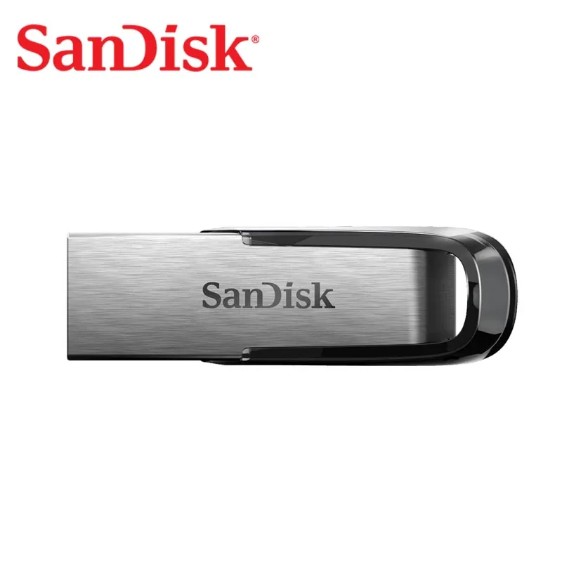 USB флеш накопитель SanDisk CZ73 16 ГБ 32 64 3 0 металлический для шифрования 128 256 карта - Фото №1