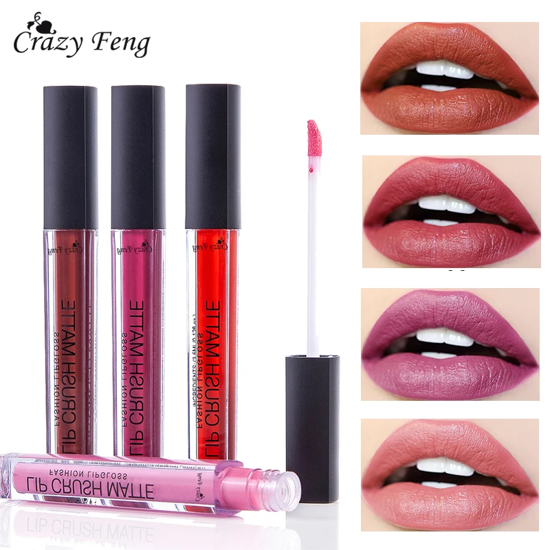 Матовая жидкая губная помада сексуальный блеск для губ матовый стойкий