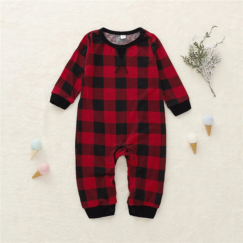 Новинка 2019 года рождественские Семейные пижамы Спортивный костюм комплект