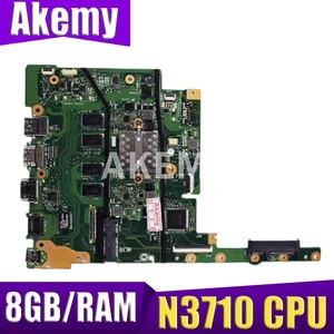 upgraded version 8gbram n3710 cpu for asus e502s e502sa e402s e402sa motherboard e502sa e402sa laptop mainboard mainboard free global shipping