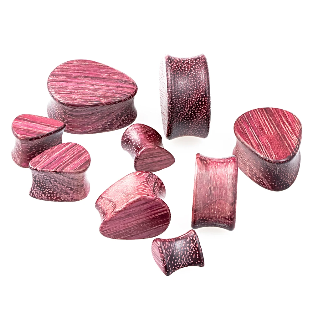 Пирсинг для ушей Oreja 1 шт. деревянные Заглушки и туннели измеритель плоти