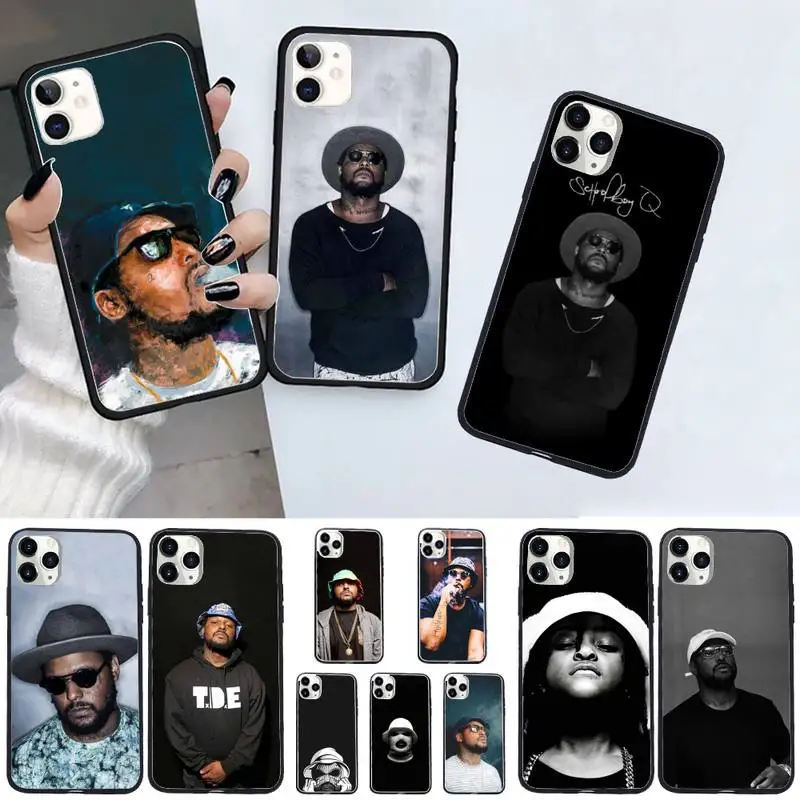 

Schoolboy Q Oxymoron singer Phone Case For iphone 12 11 13 7 8 6 s plus x xs xr pro max mini shell