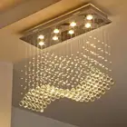 Светодиодный стра светодиодная, Хрустальная, K9, прямоугольная