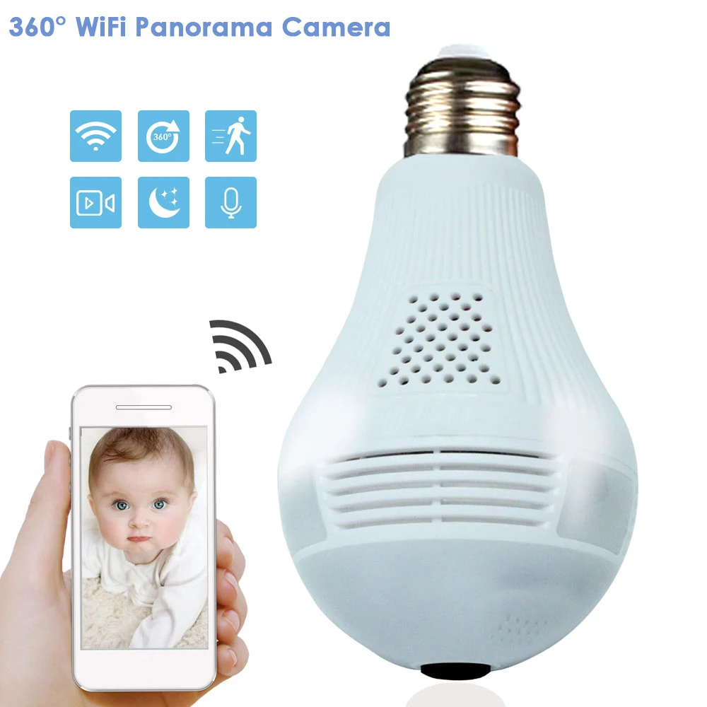 

1080P PTZ IP Camera Wifi Outdoor 360 Wireless Wi fi Security surveillance HD Camera CCTV Home Lamp Security Monitor