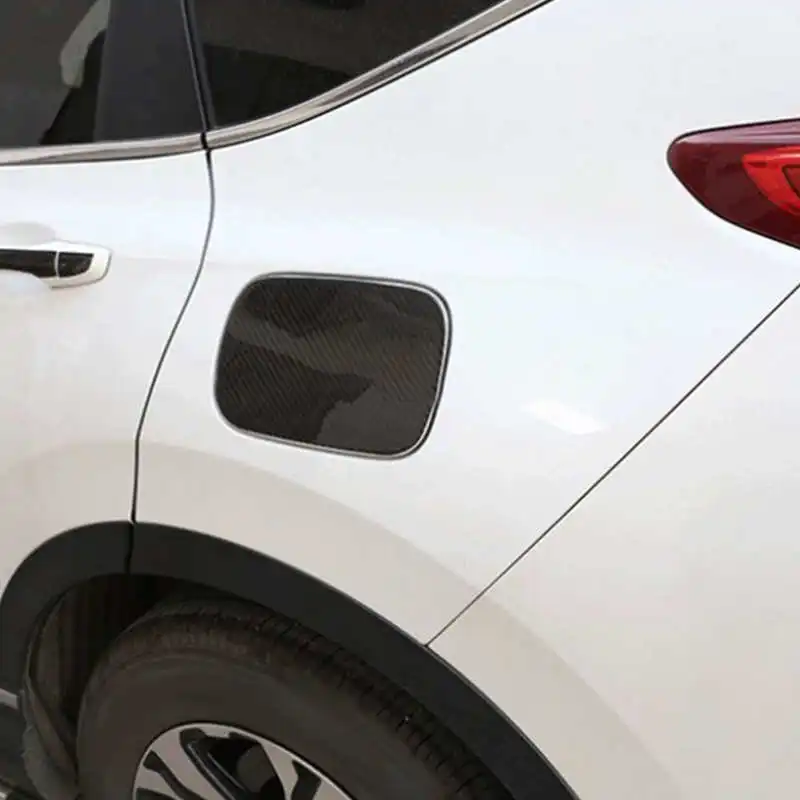 Наклейка на крышку бака газового масла наклейка из настоящего углеродного