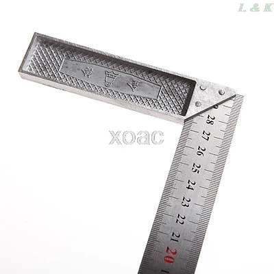 1 шт. квадратная линейка из нержавеющей стали 30 см|angle measuring|steel squareruler square |