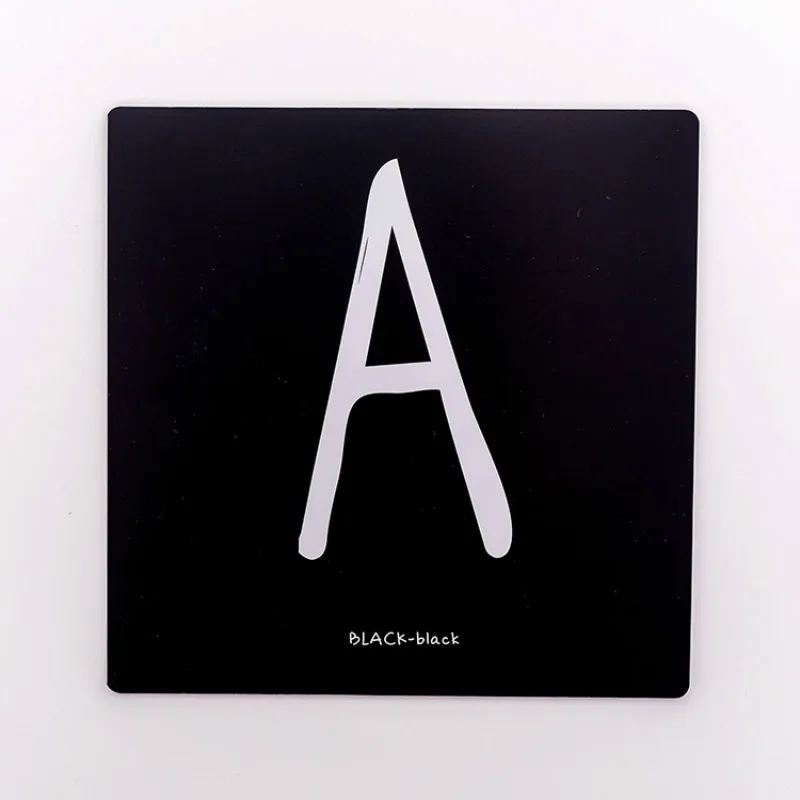 Модный креативный коврик для мыши с буквенным принтом милый мультяшный из ПВХ