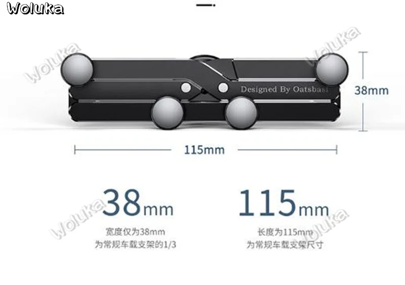 Car phone holder navigation snap-in bracket car air outlet auto induction support universal clip CD50 Q03 | Автомобили и