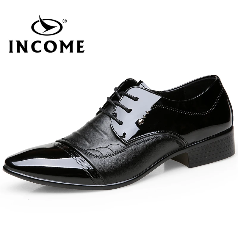 Мужские модельные туфли больших размеров качественные мужские официальные