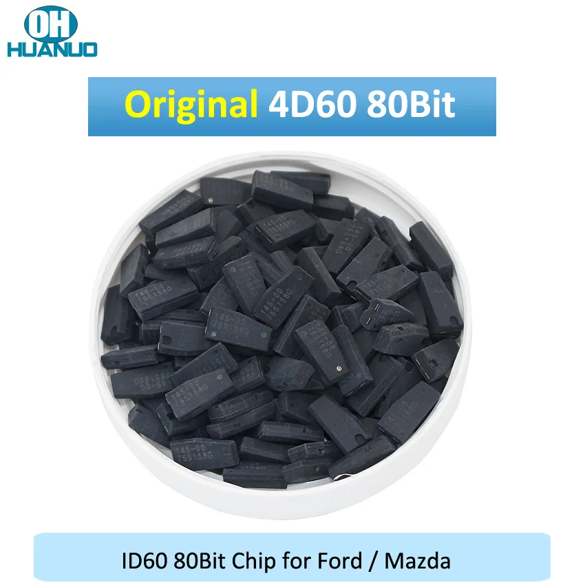 Высокое качество! Оригинальный 4D60 80Bit углеродный Авто приемопередающий чип ключа