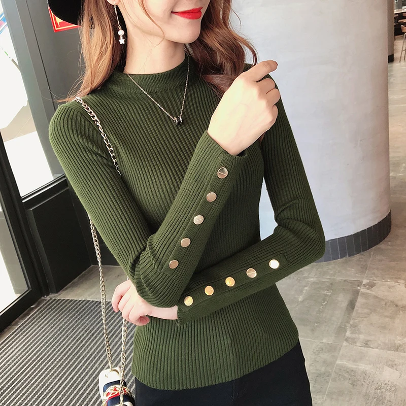 Кардиган женское пончо плотный вязаный свитер с длинными рукавами для повышения