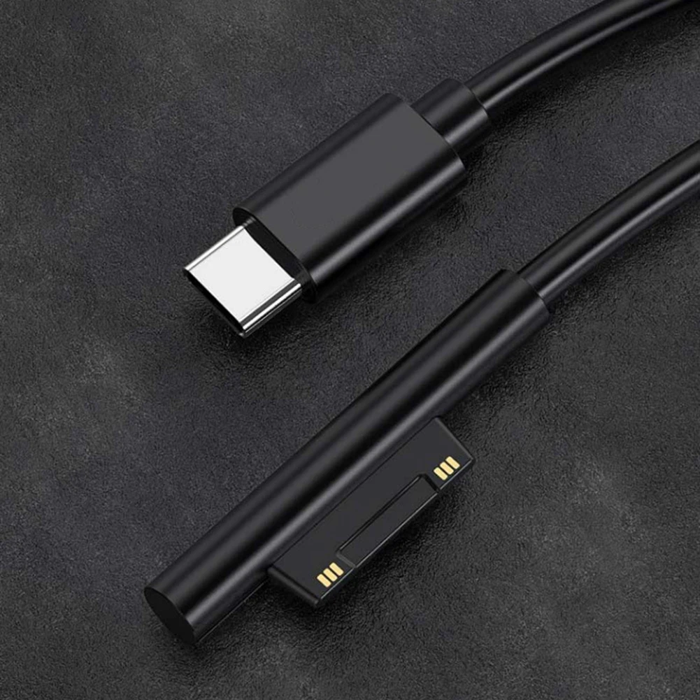 

Адаптер для зарядного устройства, кабель для быстрой зарядки, шнур, USB C, источник питания для Microsoft Surface Pro 3 4 5 6, зарядный кабель