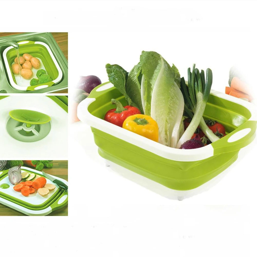 2019 складной дуршлаг фрукты овощи стиральная корзина для сушки Складная