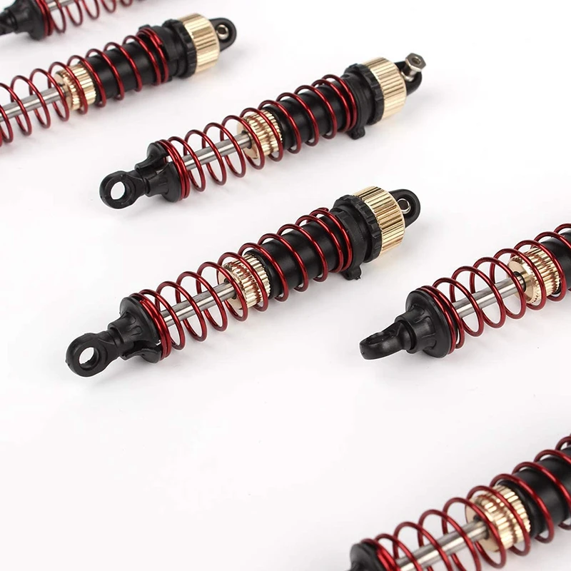

RC Shock Absorber, Adjustable Assembled Spring Damper Suspension Upgraded Oil Filled Shock 25-ZJ03 for 9125 RC Car