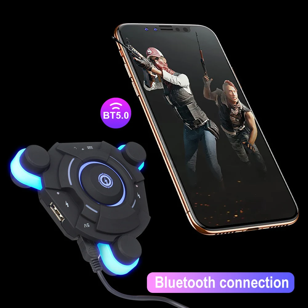 Bluetooth игровая клавиатура мышь конвертер игровой адаптер для IOS Android системы