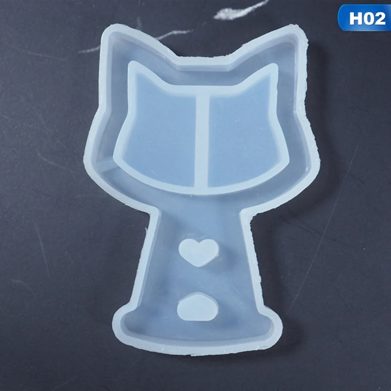 

1PC Shaker Mold Jewelry Mold Key Chain Pendant Resin Epoxy AB Resin Shaker Charm For DIY Jewelry Making