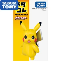 takara tomy pokemon pocket monster model metal alloy dolls table decoration action figure joint movable pikachu collections