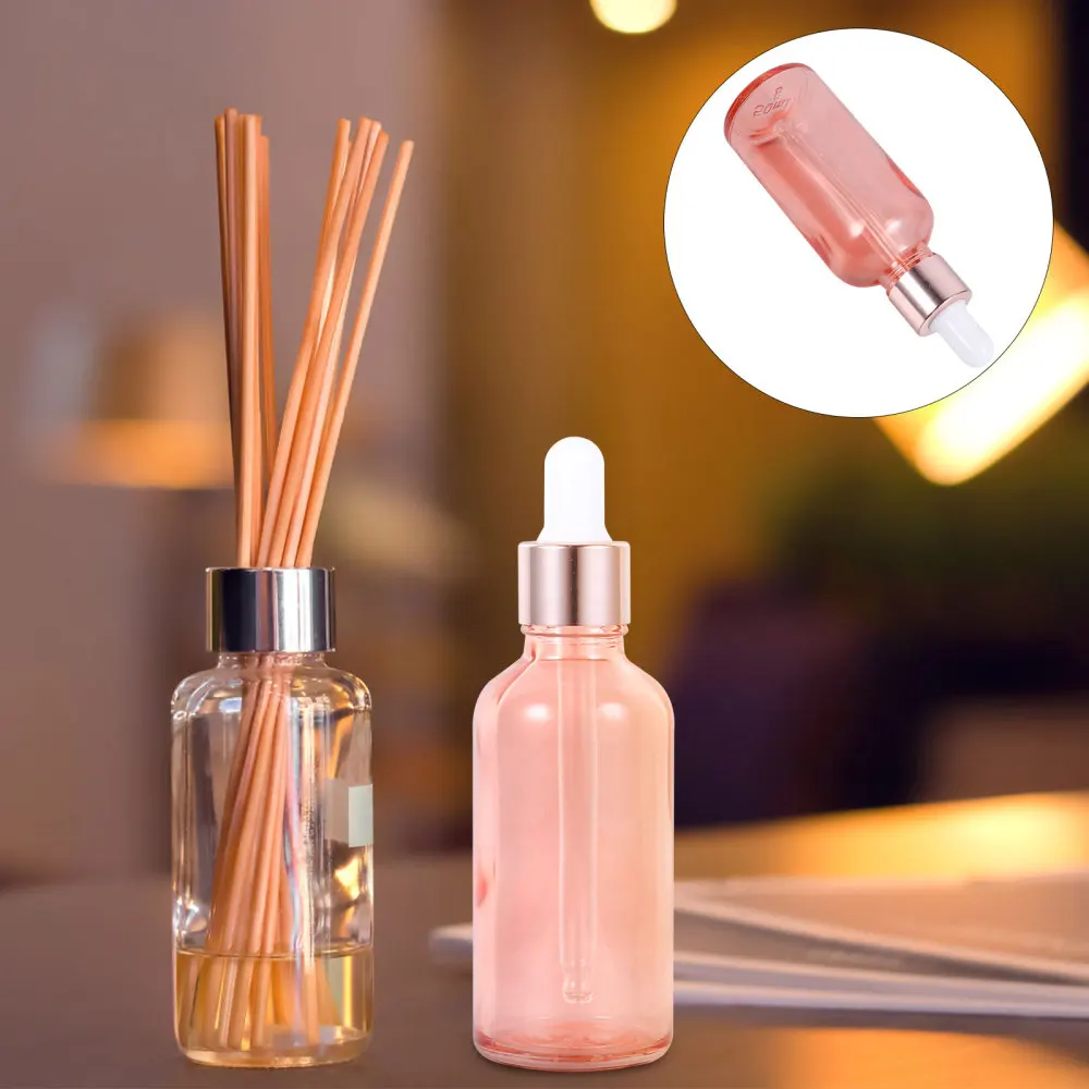 

6PCS Small Empty Perfume Dropper Bottle Cosmetic Packaging Liquid Bottle (50ML)