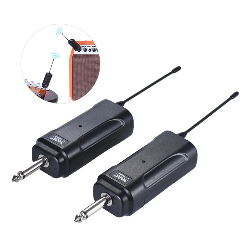 Портативная Беспроводная аудиосистема ABLB гитарный приемник-передатчик для