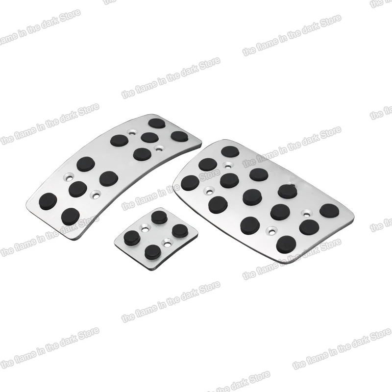 Lsrtw2017 алюминиевый сплав резиновый автомобильный акселератор педаль тормоза для