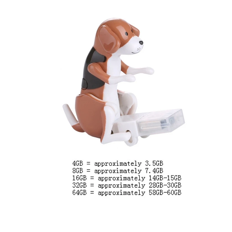 

Fun Toy Spot Humping Dog 2in1 USB 2.0 Memory Stick for PC Mobile Phone Data / Photography Storage Micro USB Flash Stick