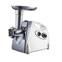 300w powerful electric meat grinders meat mincer stainless steel body heavy duty household mince