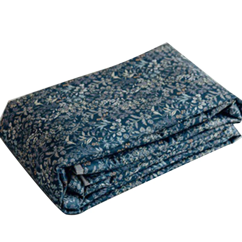 للبيع لحاف قطني صغير قابل للغسل بنمط الأزهار ، غطاء ناعم مسامي لمكيف الهواء ، للألحفة المطبوعة