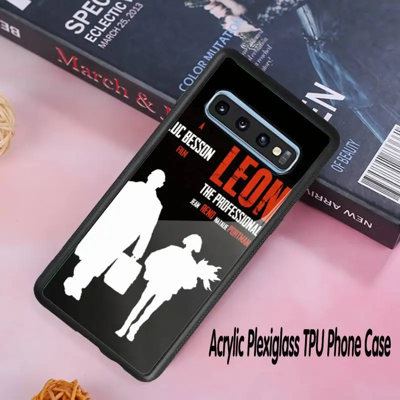 

Killer Leon Phone Case Acrylic Plexiglass TPU phone case For Samsung Galaxy S8 S9 S10 s10e S20 PLUS ULTRA S6edge