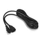 100 шт. UPS C13 C14 удлинитель питания 1 м 1,5 м 2 м 3 м 5 м IEC C14 C13 шнур питания для ПК компьютера монитора PDU TV