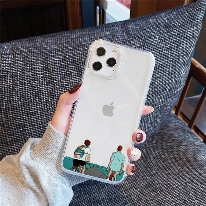 

Call Me by Your Name Luxury Quality Phone Case Transparent for iPhone 12 11 mini pro XS MAX 6 6S 8 7 Plus X 5S SE 2020 XR