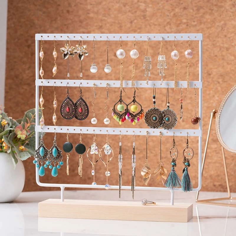 

Earrings Display Stand Desktop Rack Shopping Mall Showroom Earrings Display Stand Net Celebrity Shop Jewelry