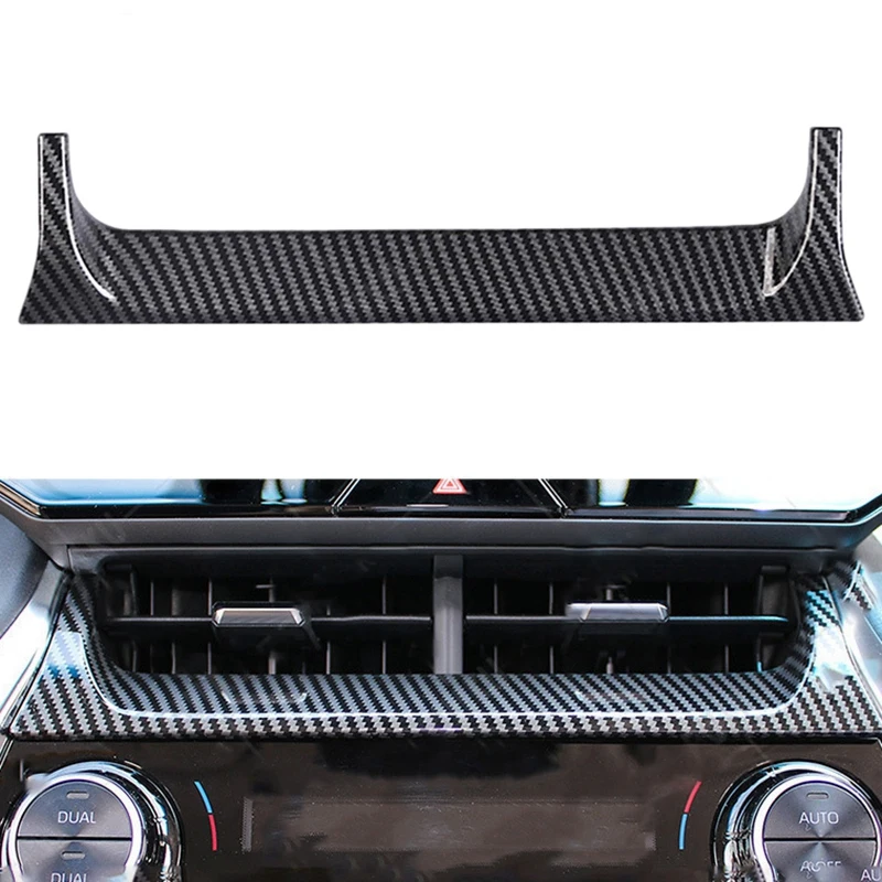 

Car Central Control Air Outlet Air Conditioning Air Outlet Frame Air Conditioning Panel Cover for Toyota HARRIER 2020