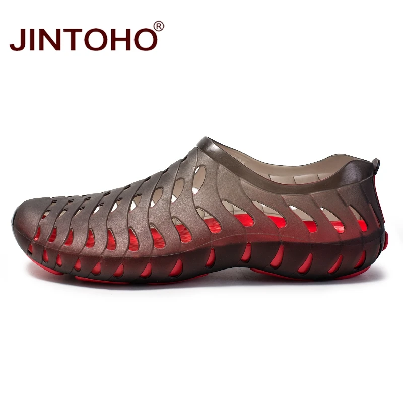 JINTOHO Unisex Summer Sandal Shoes Fashion Men Casual Slip On Loafers Cheap Sandals Male Beach | Обувь