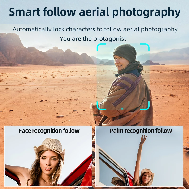 LU5 Дрон 4K ESC Dual HD Камера 5G WIFI FPV RC Квадрокоптер Smart Follow Pro Selfie Складной БПЛА Против L109 SG906 Мини Дрон Игрушка Подарок.