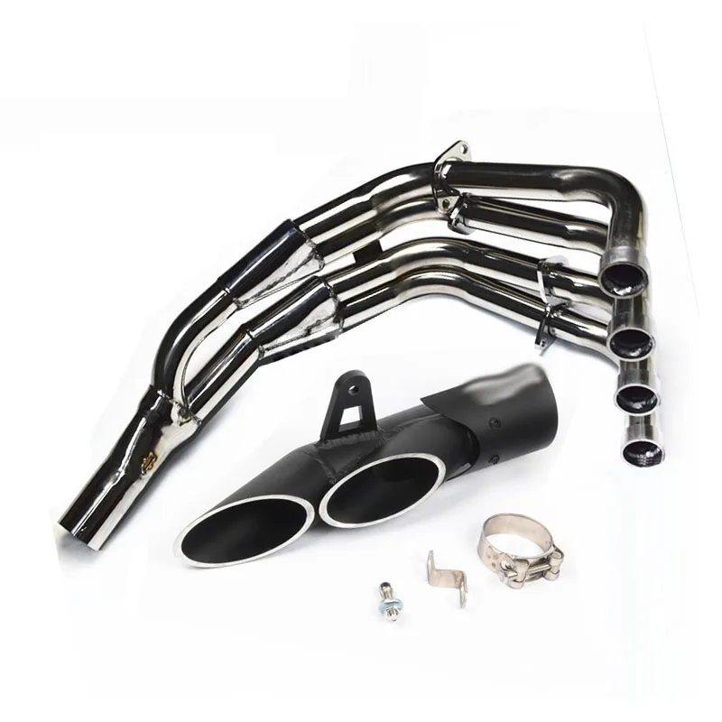 Выхлопная труба без шнуровки для мотоцикла Yamahaa XJ6N akrapovic выхлопная глушителя