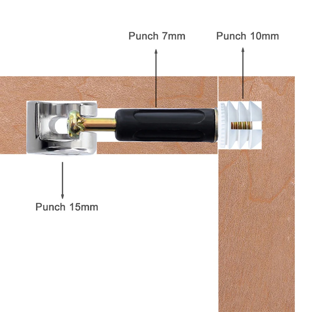 100 комплектов 3 в 1 винтовой эксцентриковый Соединительный колпачок для колесной