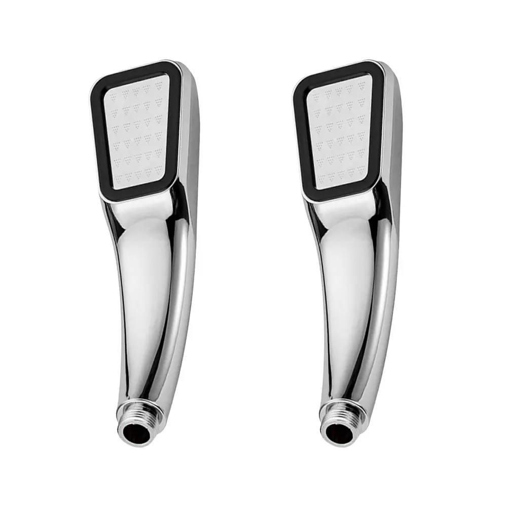 

2pcs 300 Hole High Pressure Shower Head Handheld Water Saving Shower Head Filter Sprayer Bathroom Water Saving Tool