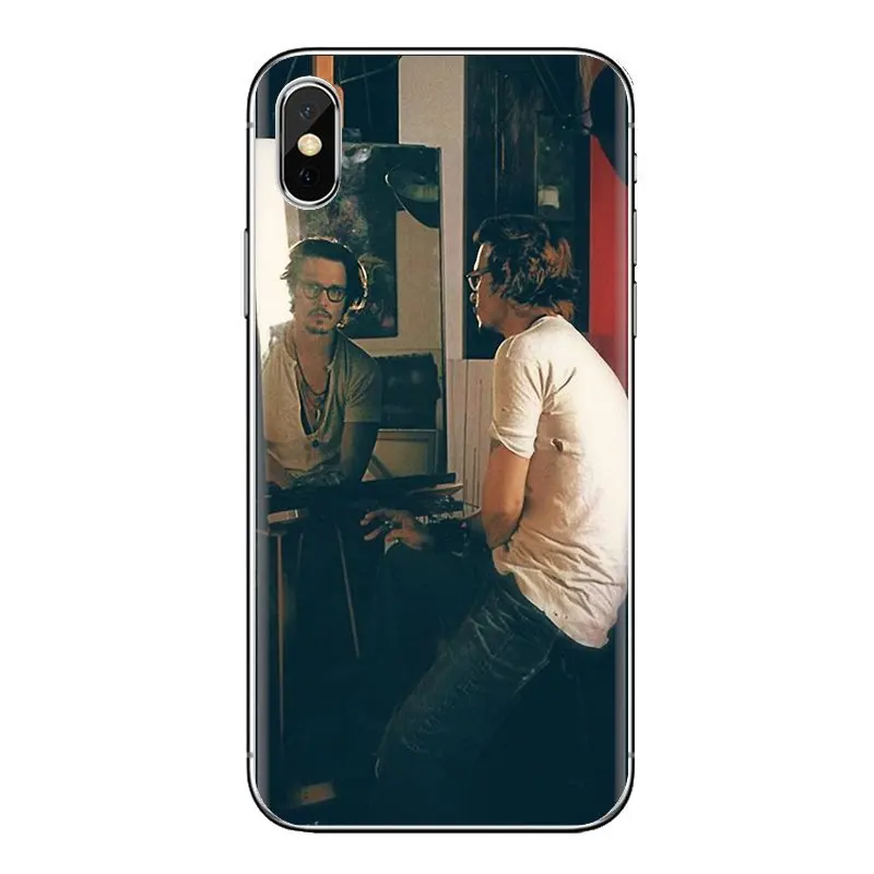 Пираты Карибского моря Джонни Деппом Jack для iPhone XS Max XR X 4 4S 5 5S 5C SE 6 6S 7 8 плюс samsung Galaxy