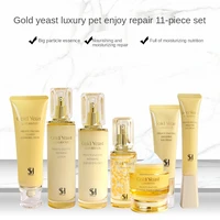 golden yeast skin care kit moisturizing lotion moisturizing facial moisturizing kit primer makeup face foundation