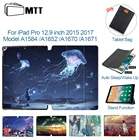 Чехол MTT для планшета iPad Pro 12,9 дюйма 2015 2017, флип-чехол из искусственной кожи с подставкой, умная защита, чехлы A1584, A1652, A1670, A1671