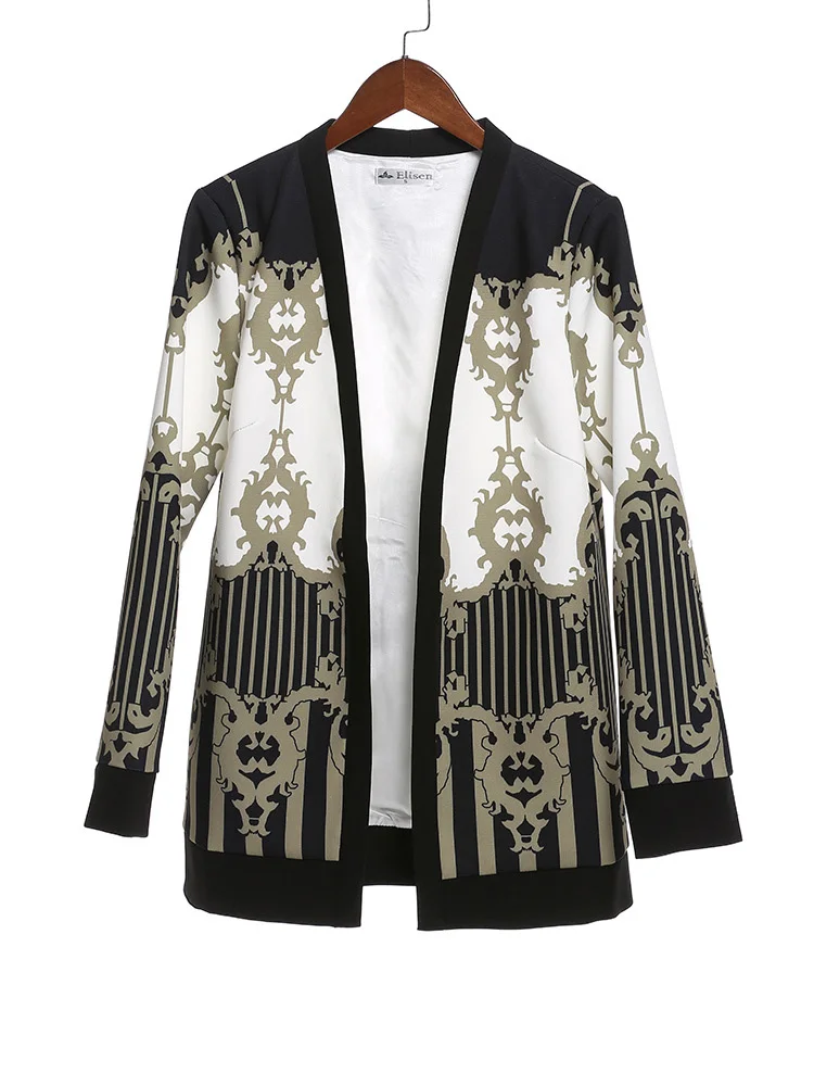 JUNLINNA Fashion Elegant Women's Casual Suits Cardigan Jackets,Autumn and Winter Outwear,Trends Coats,With Waist Sashes