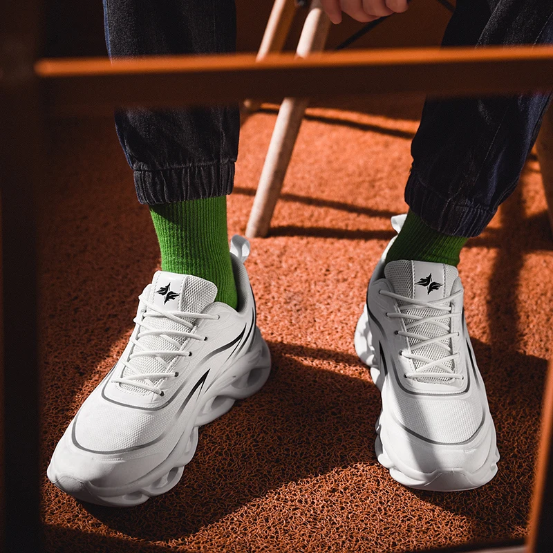 Кроссовки GUDERIAN мужские повседневная удобная обувь на шнуровке дышащие осень 2019 |