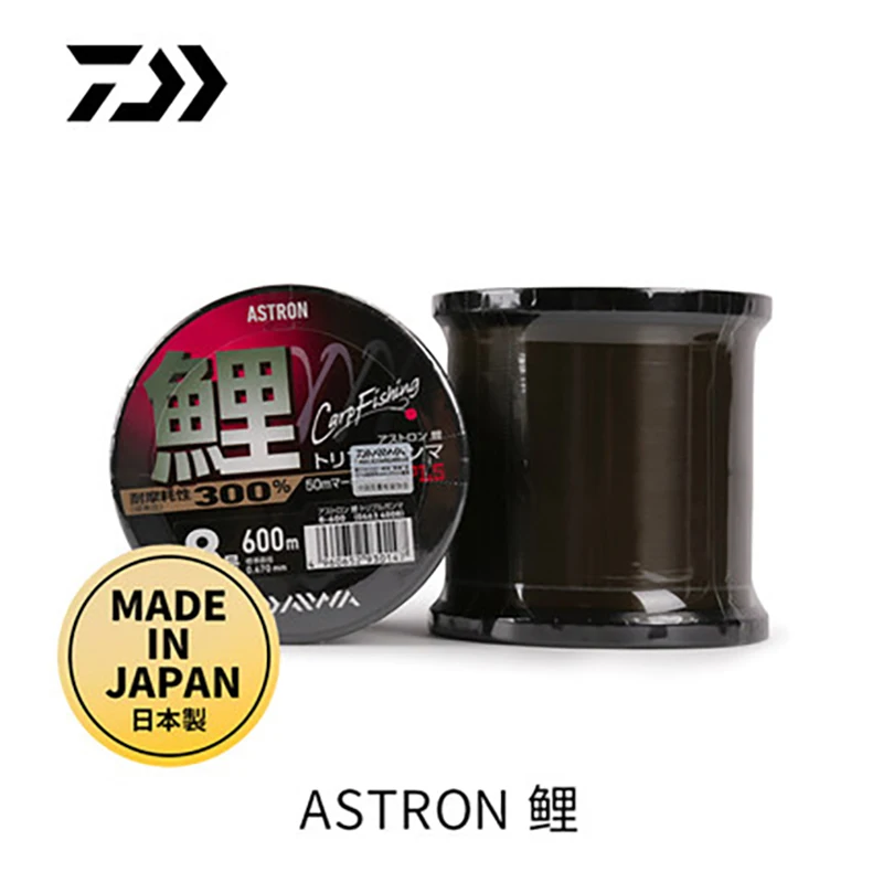DAIWA ASTRON сделано в Японии нейлоновая рыболовная леска 600 м супермощная