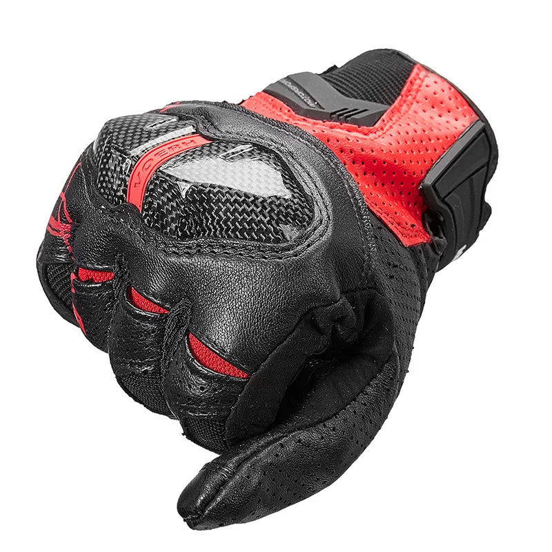 Новые 2019 мотоциклетные перчатки черные гоночные с сенсорным экраном Натуральные