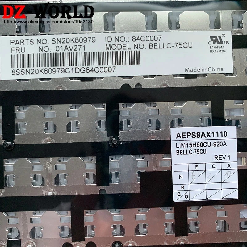 new original cfr canadian french keyboard for lenovo thinkpad 13 chromebook 20gl 20gm laptop 01av271 free global shipping