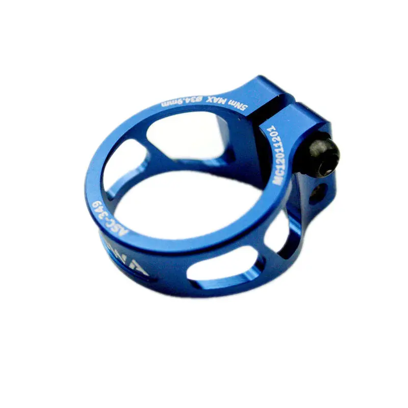 Mowa зажим для велосипедных сидений 34 9 мм 31 6 синих 25 г|clamping clamp|clamps forclamp seat post |